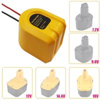 【Corner house】 DC Power Supply ล้ออะแดปเตอร์กับ14 AWG สายสำหรับ Dewalt 7.2โวลต์9.8โวลต์12โวลต์14.4โวลต์18โวลต์ Ni Cd Ni Mh แบตเตอรี่ D Ock DIY แบตเตอรี่ธนาคาร