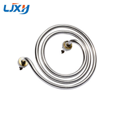 LJXH Coil ความร้อนวงกลมเครื่องทำน้ำอุ่นท่อ AC220V380V 3KW 201304สแตนเลสไฟฟ้าสำหรับถังน้ำถัง