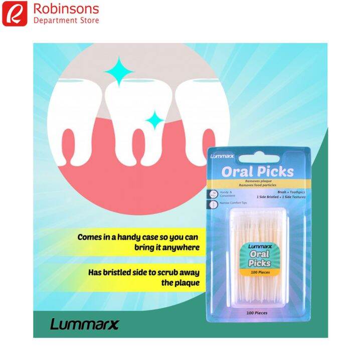 Lummarx Oral Picks 100 pieces | Lazada PH