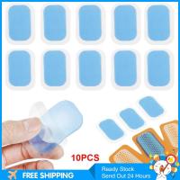 EASYGOING 10PCs Gel Pads For EMS Trainer Abdominal Gel Stickers Fitness Hydrogel For Abdomen Muscle Stimulator Slimming Massage Machine