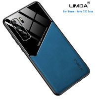 LIMIDA Huawei Nova 7 Pro Nova 7SE Nova 6SE/P40 Lite Nova 7i Nova 3i Mate 10 Pro Mate 40 Pro Plus Mate 30 Pro Mate 30E Pro Mate 20 Pro เคสโทรศัพท์ฝาหลังเปลือกหอยเบาเนื้อผิวสองสีสุดหรู