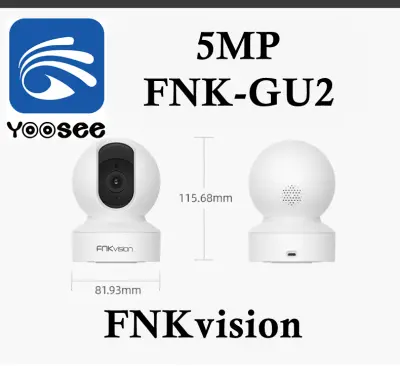 FNKvision กล้องวงจรปิด wifi360 Full HD 5MP IP Camera ความละเอียด กล้องวงจรปิดไร้สาย เทคโนโลยีอินฟราเรด APP:YooSee