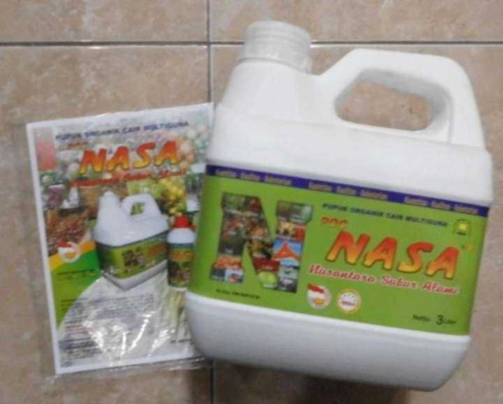 POC Nasa Pupuk Organik Cair Multiguna Kemasan 3 Liter ( Kemasan Besar ...