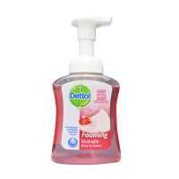 โปรโมชัน โฟมล้างมือ DETTOL 250ml ROSE&amp;CHERRY FOAM WASH HANDS DETTOL 250ml ROSE&amp;CHERRY น้ำยาล้างมือ น้ำยาทำความสะอาด ราคาถูก เก็บเงินปลายทางได้