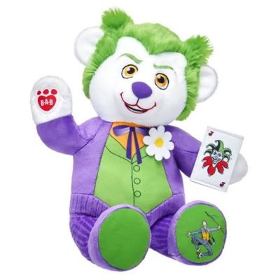 𝟮𝗻𝗱.(มือสอง) ❤️‍🔥Epic Rare❤️‍🔥 ตุ๊กตาบิ้วอะแบร์ ตุ๊กตา Joker โจคเกอร์ รุ่นหายาก ⭐️Build-A-Bear Workshop⭐️ 🇺🇸สินค้ามือสองอเมริกาแท้ 💯