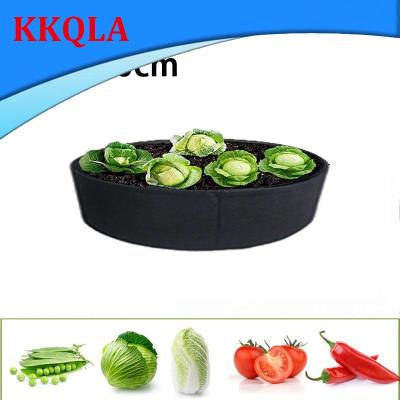 QKKQLA 50 Gallons Garden Raised Bed Round Planting Container Growing Bags 90*30cm Fabric Planter Pot For Plants Nursery Pot