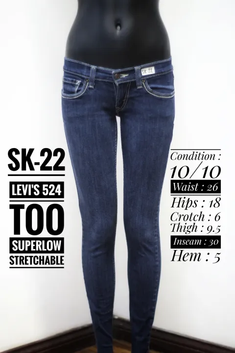 levis 524 too superlow