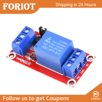 Foriot ตัวแยกสัญญาณทางออปโต้คัปเปลอร์ช่อง12V1ของ  โมดูลสูงและต่ำโมดูลทริกเกอร์ระดับ