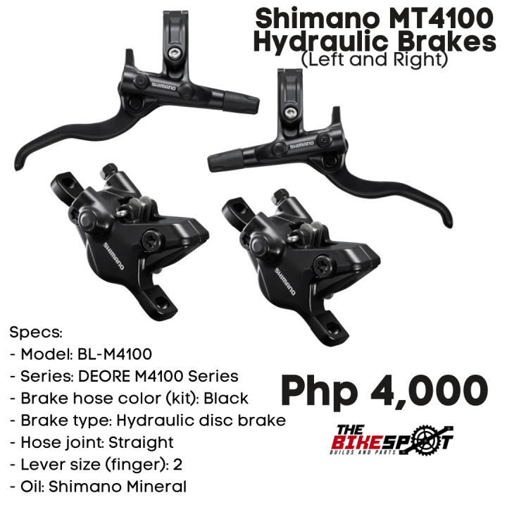 shimano m400 hydraulic disc brakes