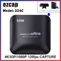 Ezcap326C Video Capture Card 1080p 60fps 4k 60fps Game Recording Box USB 3.1 Type C Live Capture Box Device for Ps4 Controler