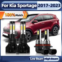 40000LM 9005 HB3 LED Car Headlight Bulb 6000K 9006 HB4 Running Auto Fog Lamp For Kia Sportage 2017 2018 2019 2020 2021 2022 2023 Bulbs  LEDs  HIDs