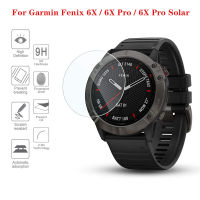 ฟิล์มกระจกนิรภัยป้องกันหน้าจอ5ชิ้น,สำหรับ Garmin Fenix 6X Pro Solar