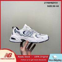 NB* 530 Fashion Comfortable Men And Women Athletic Breathable Summer Sneakers Sliver White