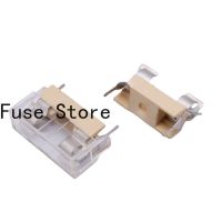 10PCS PTF-15 PCB Plate Fuse Holder 5 x 20 10A 250V Certified Box Transparent Cover