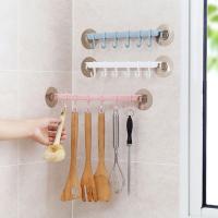 Adhesive Set Wall Hook Hangers ABS Waterproof Hooks For Home Kitchen Bathroom Kitchen Bathroom N3N004B45