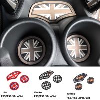 ❁❀ Union Jack Car Cup Holder Coaster Non Slip Pad Mat For Mini Cooper S JCW Clubman F54 F55 F56 F60 Countryman Interior Decoration