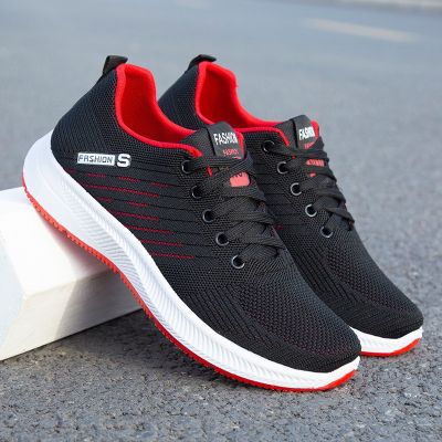 2023 Summer Mens Sports Shoes Breathable Mesh Comfortable Sneakers Thick Sole Platform Casual Running Mens Shoe Zapatos Hombre
