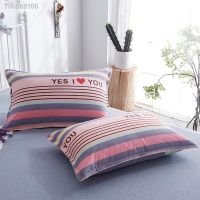 ◈ Full Cotton Pillowcase Zipper Cotton Pillowcase Adult Large Size Pillow Case Single 100 Cotton Thick Pillowcase