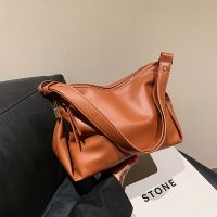 [COD] 2021 simple square bag soft surface solid brown black personalized womens shoulder foreign trade export wholesale