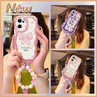 youth lovely Phone Case For OPPO Reno7 5G China dustproof flower Liquid silicone originality Love bracelet trend Soft