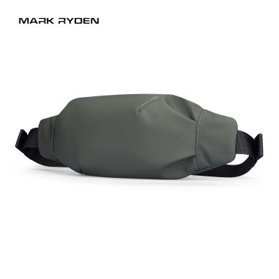 สไตล์แฟชั่นซิป MARK RYDEN กระเป๋าสะพายมินิมอลที่กันน้ำได้กระเป๋าบุรุษสะพายเฉียง MR3332แบบ YKK