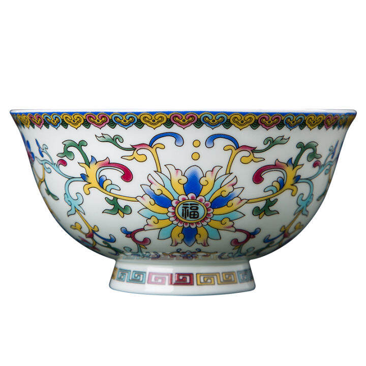 jingdezhen-enamel-ceramic-bowl-chinese-tableware-bone-china-rice-bowl-handmade-beautiful-flower-pattern-porcelain-bowl-gift