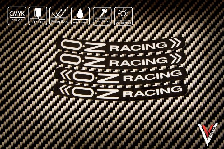 สติ๊กเกอร์ Sticker ขอบล้อ Oz Racing 225