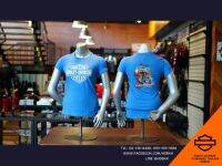 HARLEY-DAVIDSON Blue Reign เสื้อผู้หญิงแขนสั้น