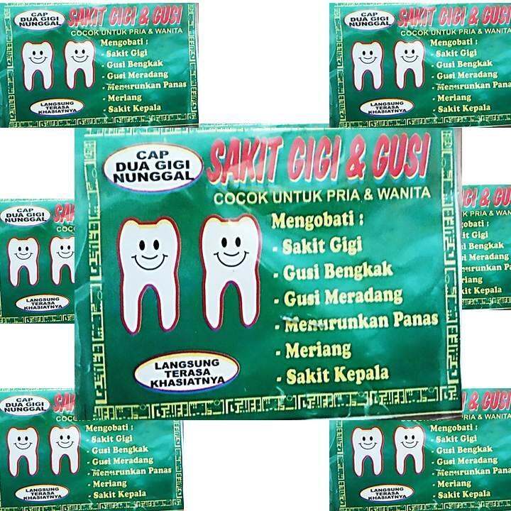 Cap Dua Gigi Nunggal Obat Sakit Gigi Dan Gusi Langsung Terasa ...