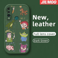 เคส JIUMOO สำหรับ Huawei Y9 2019 P Smart Z Honor เคส9X การ์ตูนแฟชั่นหนังบางเคสโทรศัพท์ซิลิโคนนิ่มลายเคสคลุมเลนส์แบบเต็มเคสป้องกันกล้อง