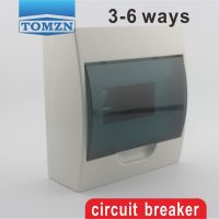 【YF】 3 - 6 ways Plastic distribution box for circuit breaker indoor on the wall