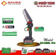 Máy Cưa Xích Dùng Pin AKUZA M21-CX06BL PRO - không chổi than