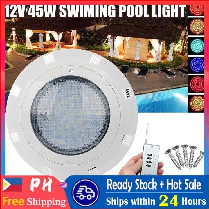 Pool Lights, Inground Pool Light With 4Pcs IP68 Inground Pool Light For Pool