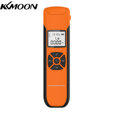 KKmoon สมาร์ทแบบพกพาน้ำหนักเบา Optical Power Meter ความถูกต้องสูงชาร์จ Optic Power Meter 7 Wavelengthes
