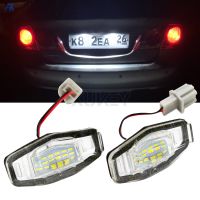 New prodects coming 2Pcs Error Free Xenon White LED License Number Plate Light For Acura MDX RL TL TSX ILX RDX Honda Accord Odyssey Pilot City Civic