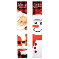 Christmas Door Banner Merry Christmas Decor for Home 2022 Christmas Ornament Xmas Navidad Gift New Year