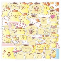 50pcs Stickers Pompom Purin Sticker Cute Cartoon Cute Pet Decorative Material Pudding Dog Sticker Toys for Girls Anime Stickers