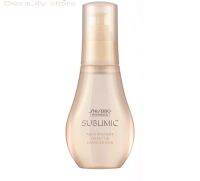 Shiseido sublimic aqua velvet oil 100 ml  ขวดขาว ชิเซโด้ ซับลิมิก อควา เวลเว็ท ออย แดเมจ แฮร์