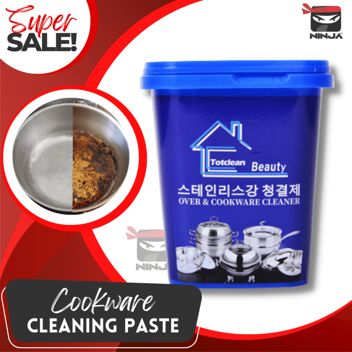 Stainless Cleaning Paste Powerful Grime Remover for Cookware