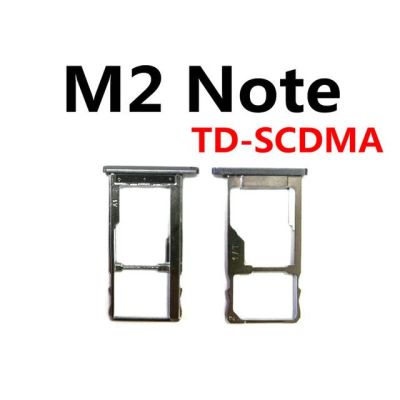 ที่ใส่ซิมช่องใส่ซิมกระเป๋าเก็บบัตรสำหรับ Meizu M2 Note ชิ้นส่วนซ่อม Cdma2000 Wcdma