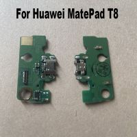 ต้นฉบับสําหรับ Huawei MatePad T8 พอร์ตชาร์จ USB ไมโครโฟนไมโครโฟนแท่นเชื่อมต่อบอร์ด Flex Cable อะไหล่ซ่อม