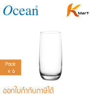 แก้วน้ำดื่ม Ocean Glass - Ivory Hi Ball 370 ml 6 ใบ