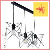 ไฟช่อ INOVA MP810 สีดำ 3 หัวMULTI-PENDANT INOVA MP810 3-LIGHT BLACK **พลาดไม่ได้แล้วจ้ะแม่**