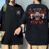 Anime Demon Slayer Kimetsu No Yaiba T Shirt Manga Men Soft Cotton Oversized Tshirt Ibira Inosuke Slayers Gym T-Shirt S-4XL-5XL-6XL