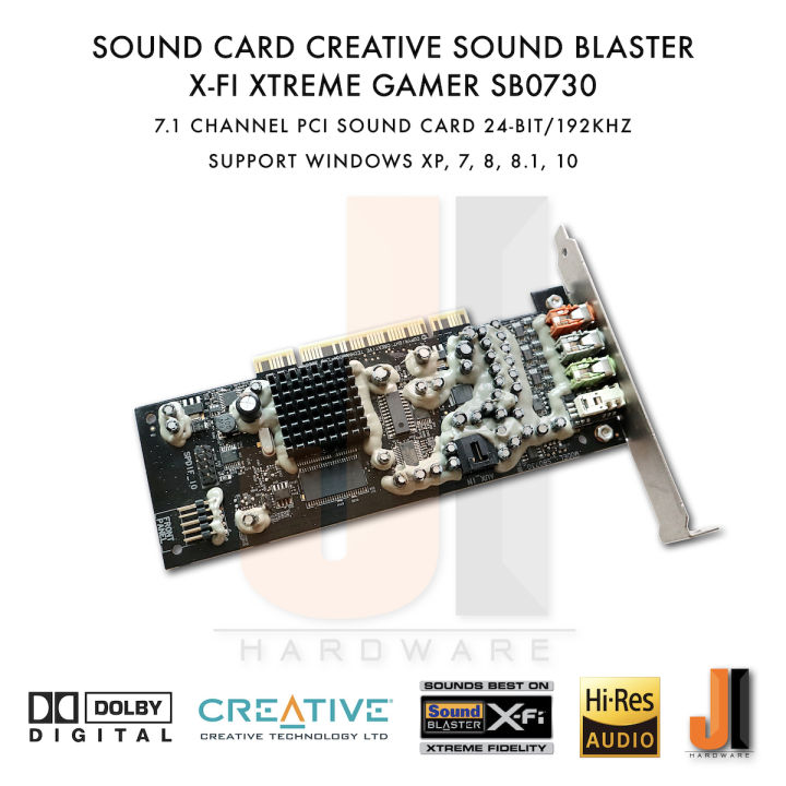 sound-card-creative-sound-blaster-x-fi-xtremegamer-sb0730-7-1-channel-pci-มือสองสภาพดี