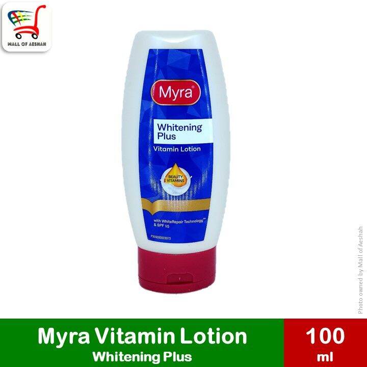 [Authentic] Myra Vitamin Lotion Whitening Plus with White Repair