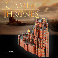 3D METAL MODEL ป้อม Red Keep โมเดลประกอบโลหะสแตนเลส สามมิติ