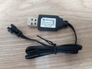 Cáp sạc pin 7.4v đầu vào cổng USB đầu ra SM
