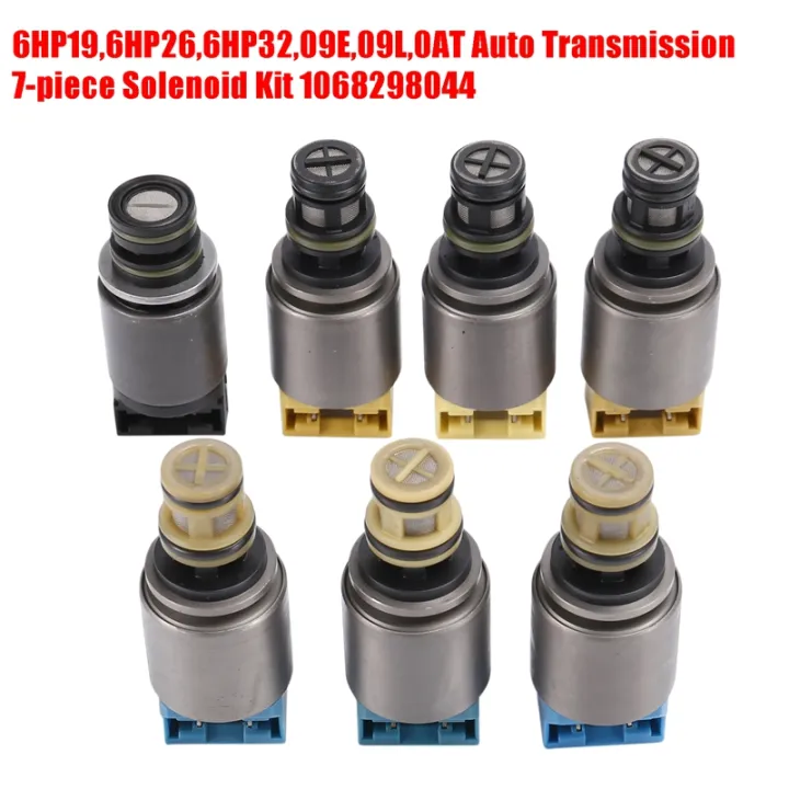 6HP19,6HP26,6HP32 Auto Transmission Valve 7Piece Solenoid Kit for Audi