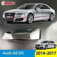 Audi A8 D5 2014-2017 เลนส์ไฟหน้า ฝาครอบไฟหน้า ไฟหน้ารถยนต์ ไฟหน้าสําหรับ ฝาครอบไฟหน้าตรงรุ่น ฝาครอบเลนส์  headlamp cover ไฟหน้า โคมไฟหน้า ฝาครอบเลนส์